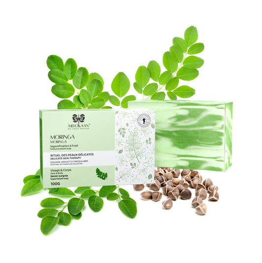 SAVON MORINGA / MORINGA BAR SOAP - 100g