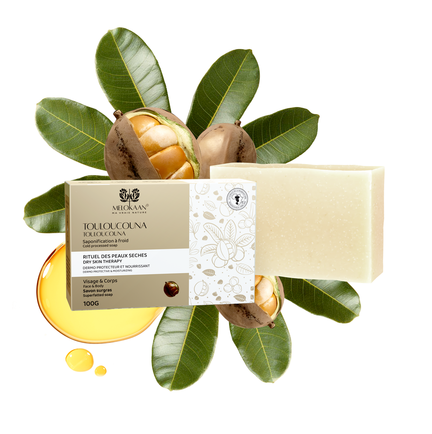 SAVON TOULOUCOUNA /TOULOUCOUNA BAR SOAP - 100g