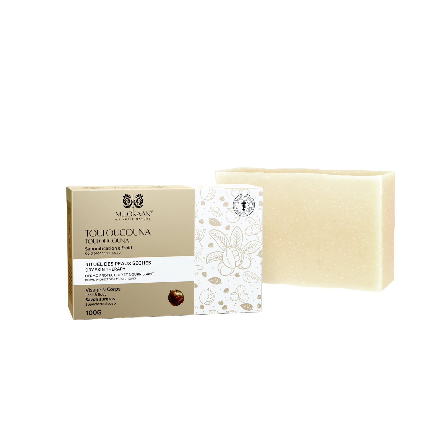 SAVON TOULOUCOUNA /TOULOUCOUNA BAR SOAP - 100g