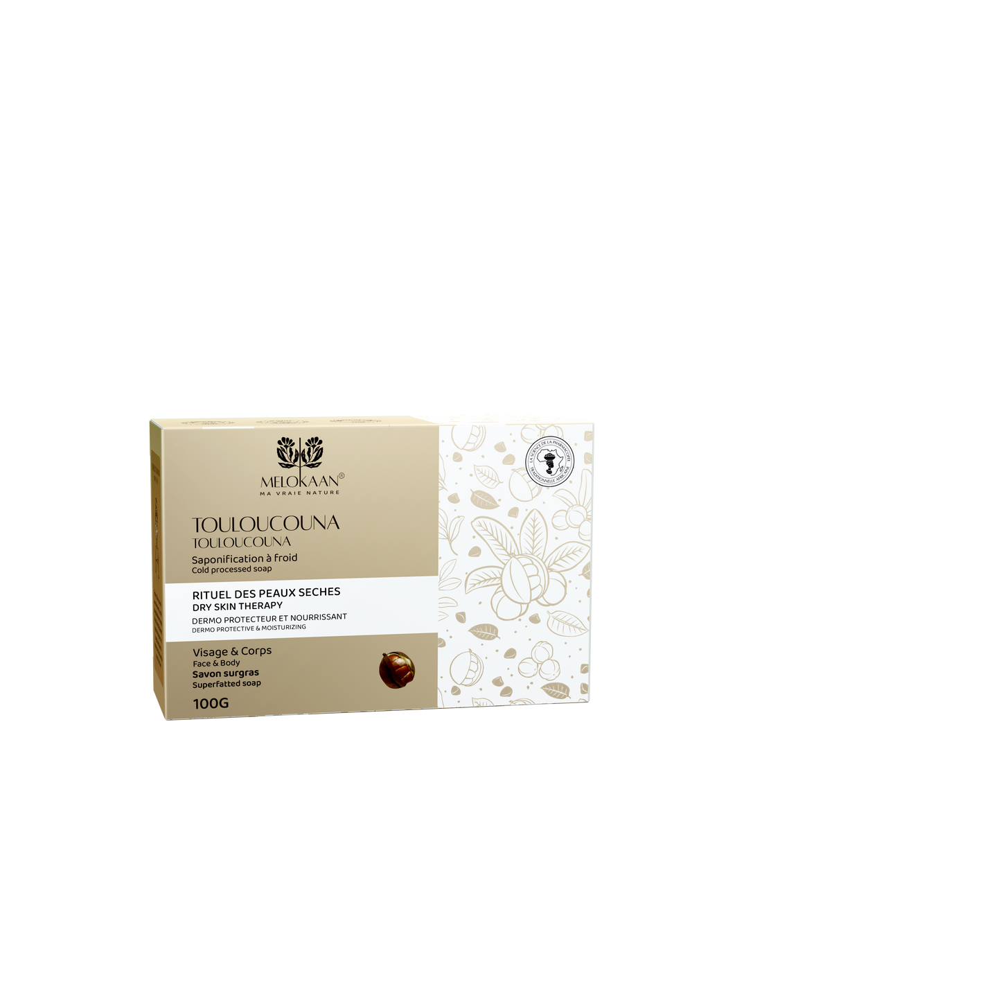 SAVON TOULOUCOUNA /TOULOUCOUNA BAR SOAP - 100g